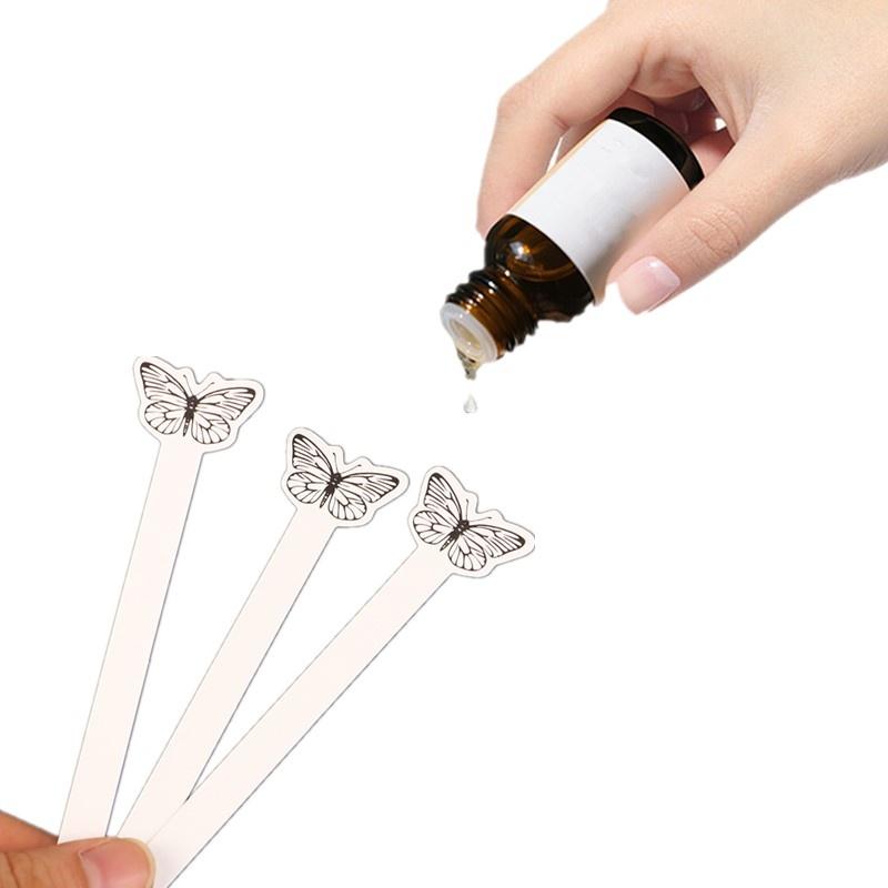 Perfume Fragrance Oil - 100 szt. Kreatywne paski testowe w