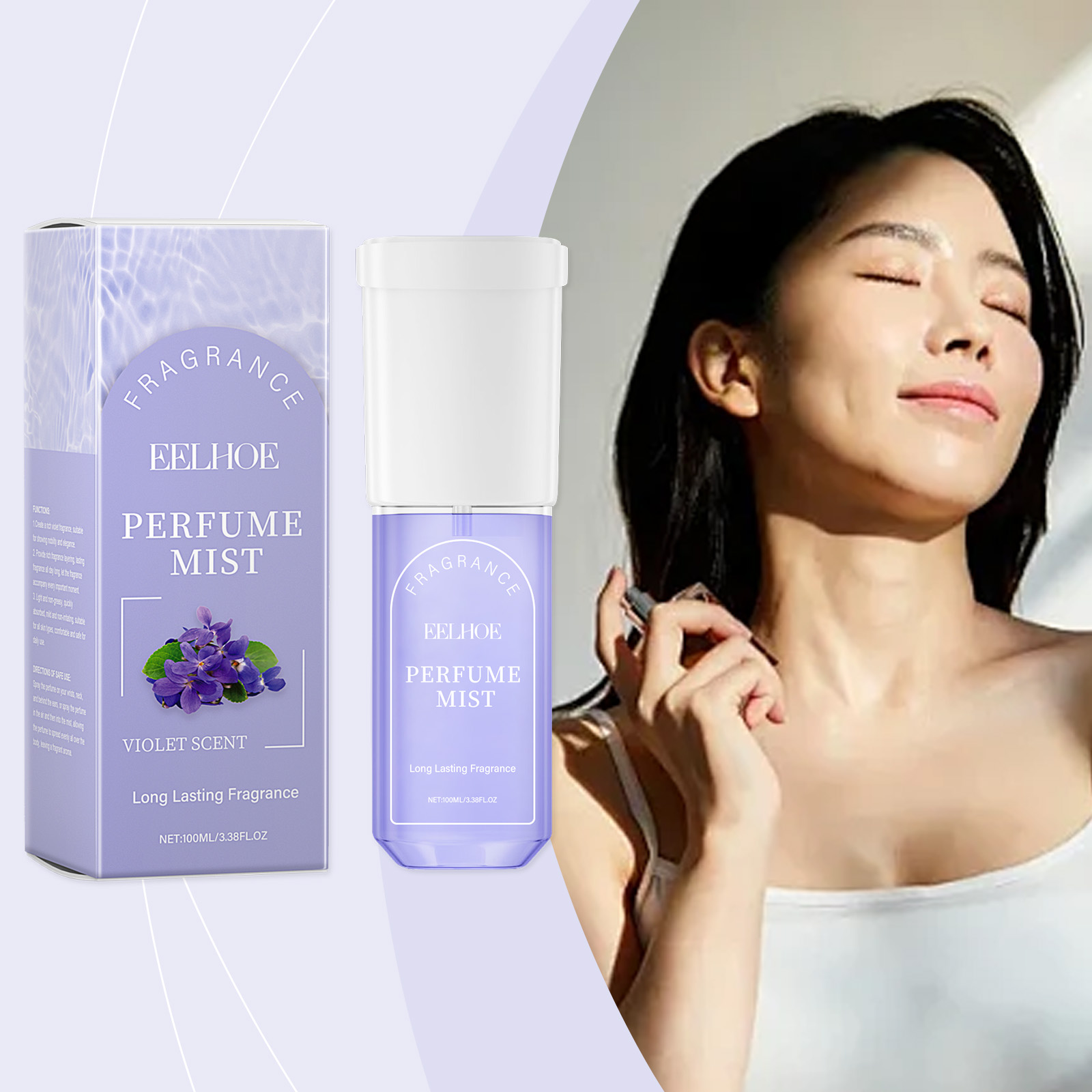 Perfume Fragrance Hair Spray - Perfumy do ciała w sprayu Zapach