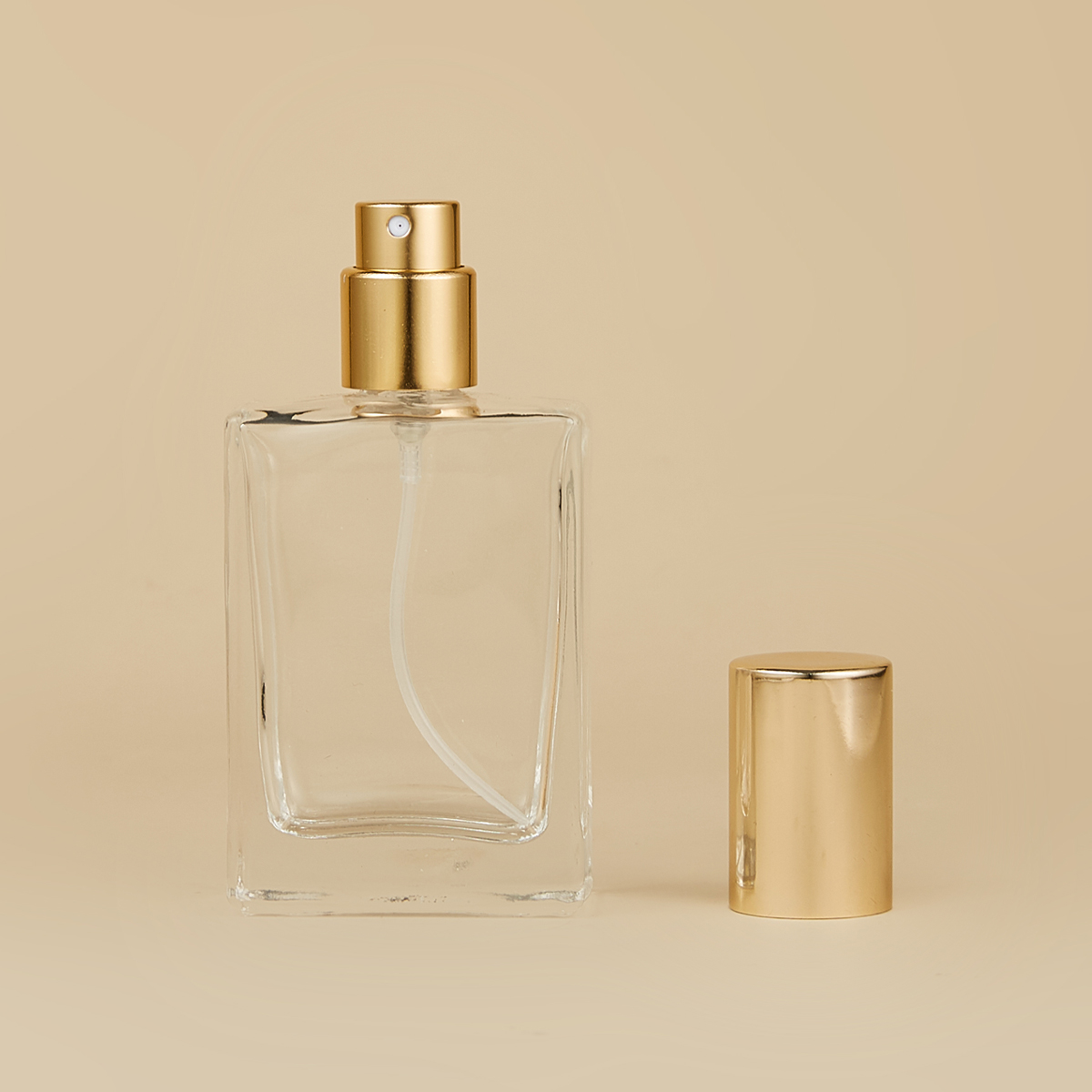 Perfume Zara - 30ml Śrubowy kwadratowy szklany dozownik w