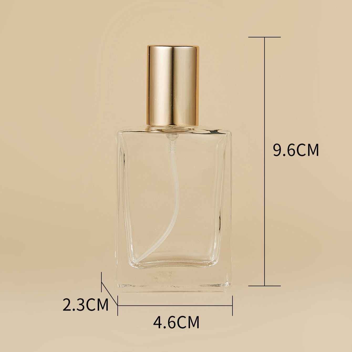 30ml Śrubowy kwadratowy szklan – Perfume Zara recenzja i cena