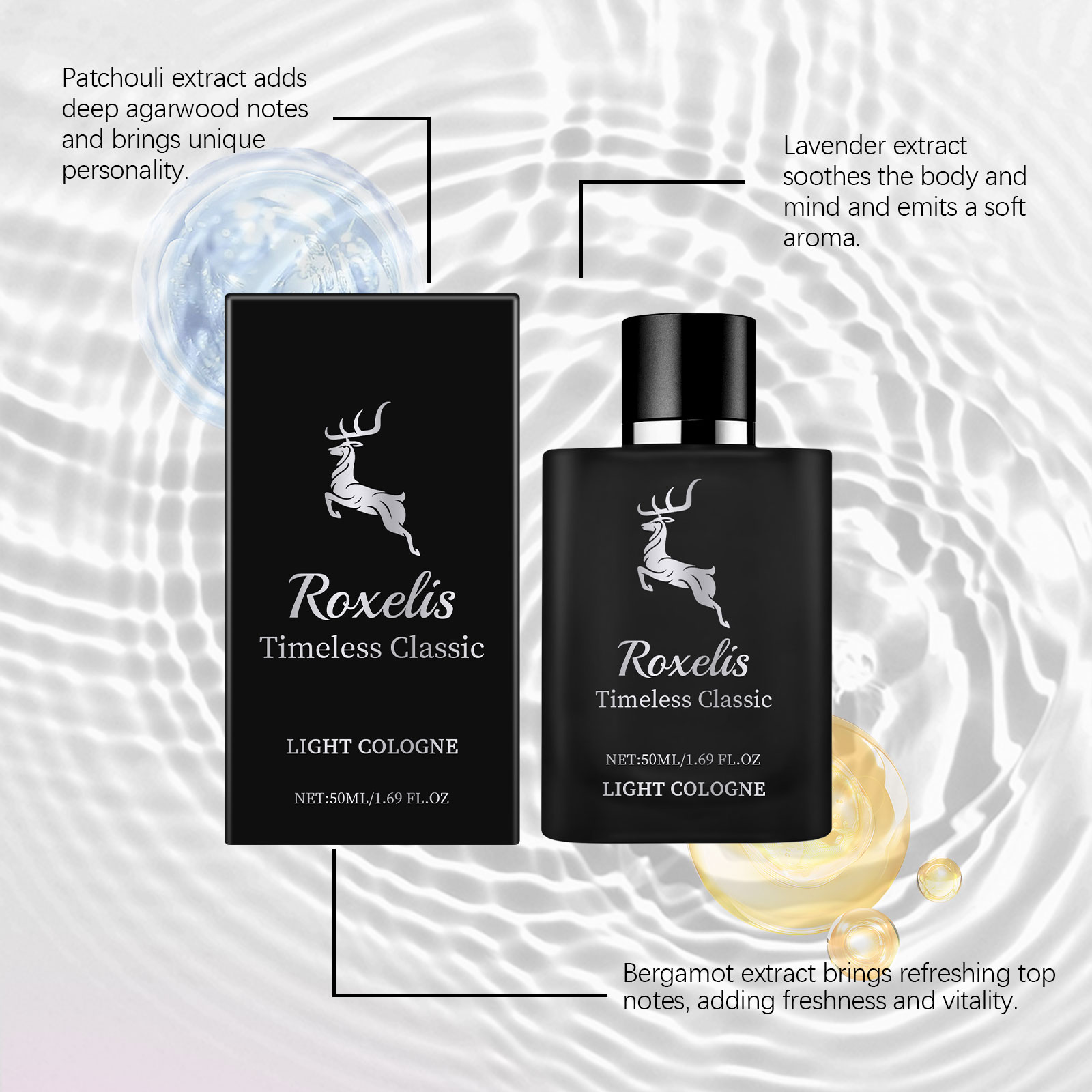 Roxelis Bergamot Perfume Class – Fragrance Perfume For Hair recenzja i cena