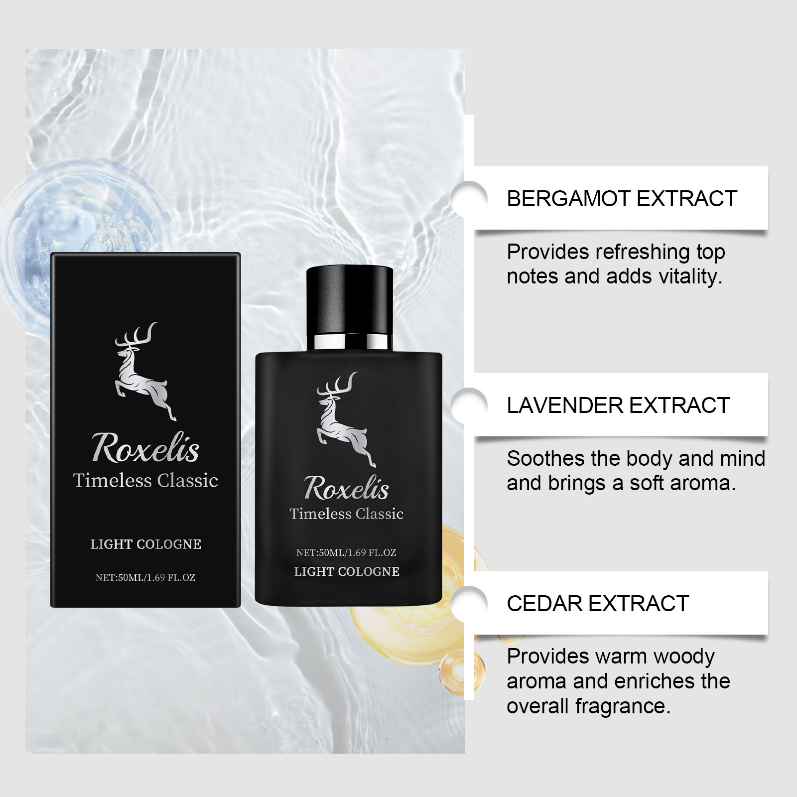 Roxelis Bergamot Perfume Class – Fragrance Perfume For Hair recenzja i cena